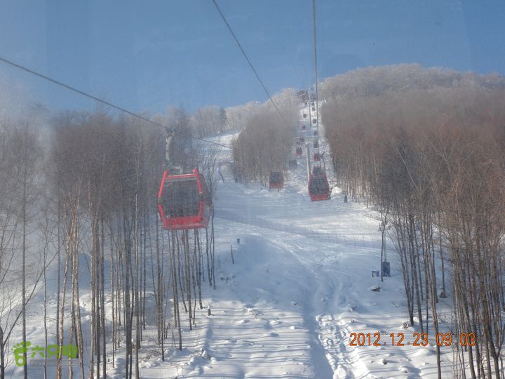 长白山万达滑雪12月23日（全天滑雪线路和图片）DSCN9882