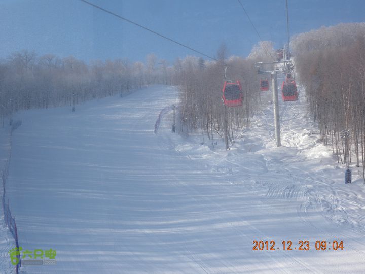 长白山万达滑雪12月23日（全天滑雪线路和图片）DSCN9885