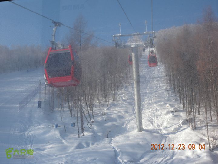 长白山万达滑雪12月23日（全天滑雪线路和图片）DSCN9886