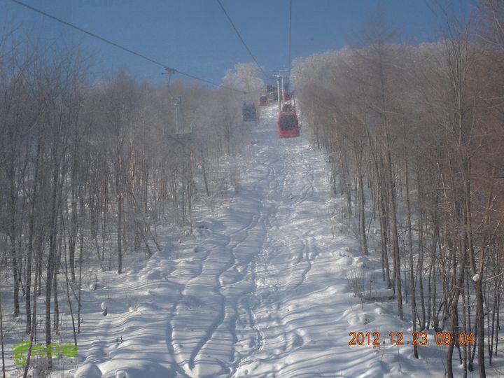 长白山万达滑雪12月23日（全天滑雪线路和图片）DSCN9887