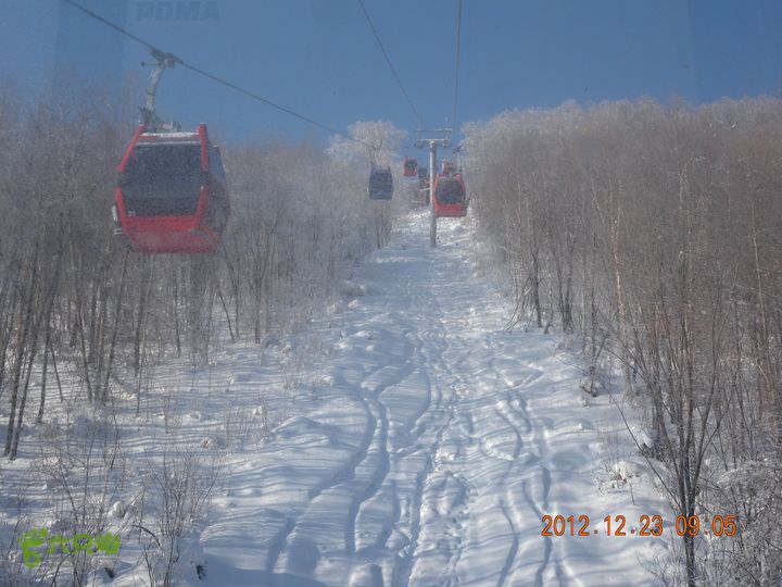长白山万达滑雪12月23日（全天滑雪线路和图片）DSCN9888
