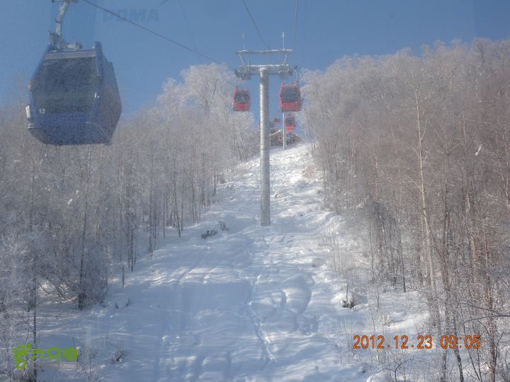 长白山万达滑雪12月23日（全天滑雪线路和图片）DSCN9889