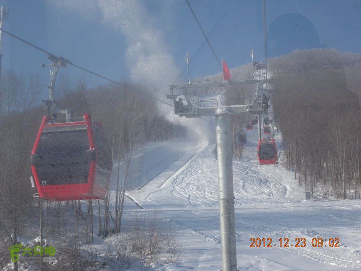 长白山万达滑雪12月23日（全天滑雪线路和图片）DSCN9875