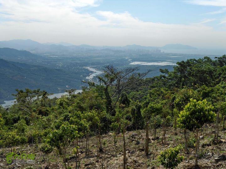 20130105--三亚福万岭山地骑行--大坡度碎石路DSCN3008