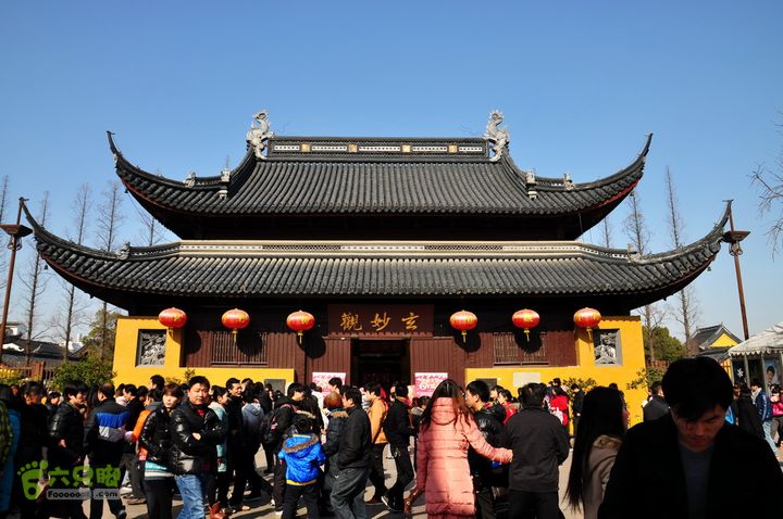 行摄苏州古城区观前街观前街（玄妙观）