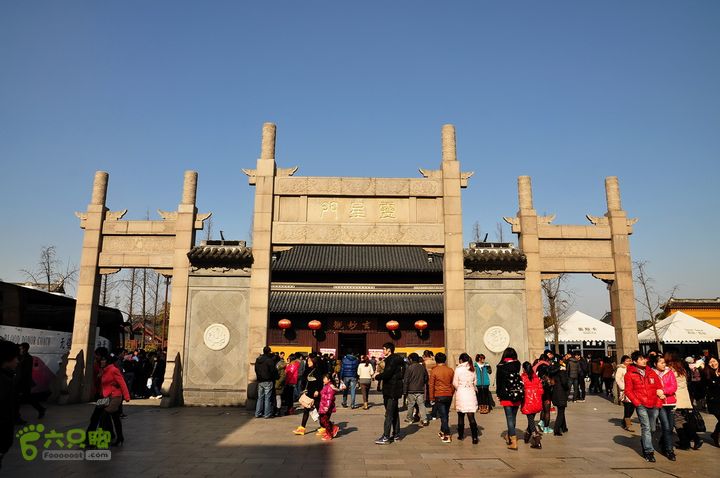 行摄苏州古城区观前街观前街（棂星门）