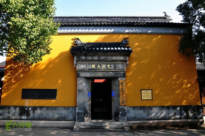 行摄苏州古城区观前街观前街（文昌殿）