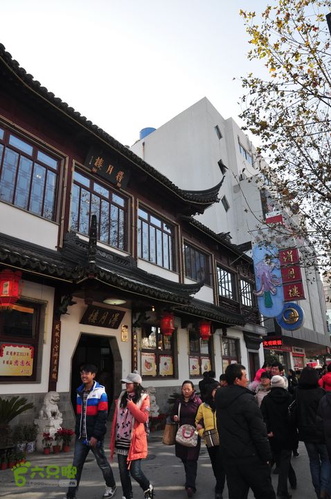 行摄苏州古城区观前街观前街（得月楼）