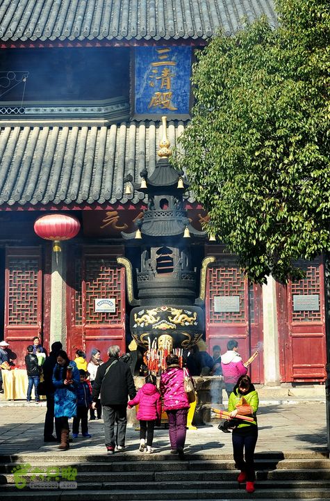 行摄苏州古城区观前街观前街（三清殿）
