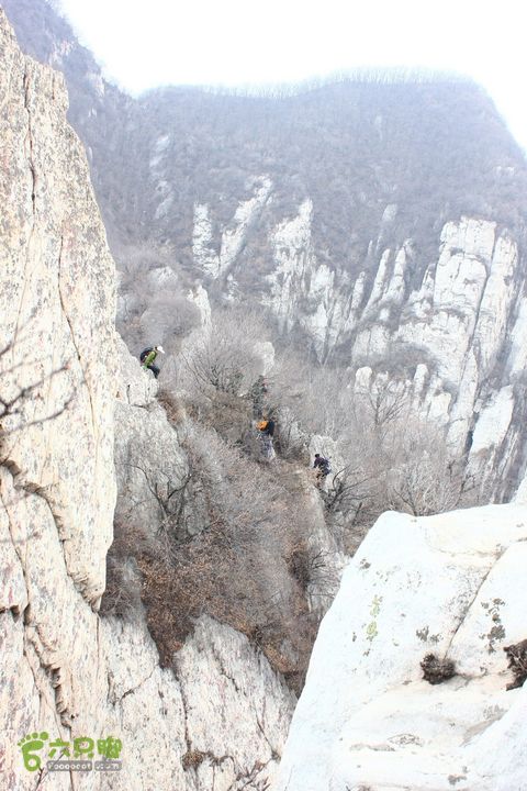 嵩山十大经典登山穿越---中原第一险连天峰20130316IMG_3104