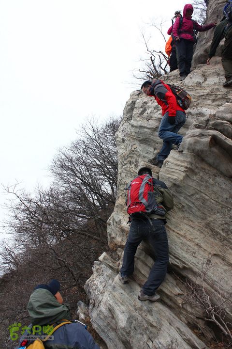 嵩山十大经典登山穿越---中原第一险连天峰20130316IMG_3113