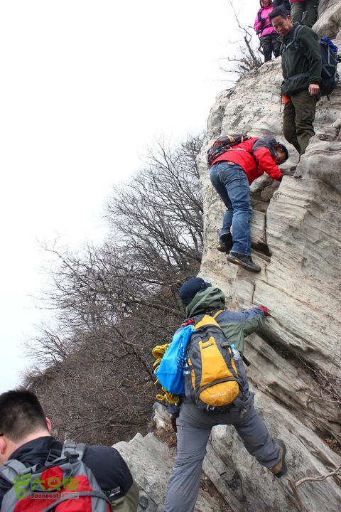 嵩山十大经典登山穿越---中原第一险连天峰20130316IMG_3114
