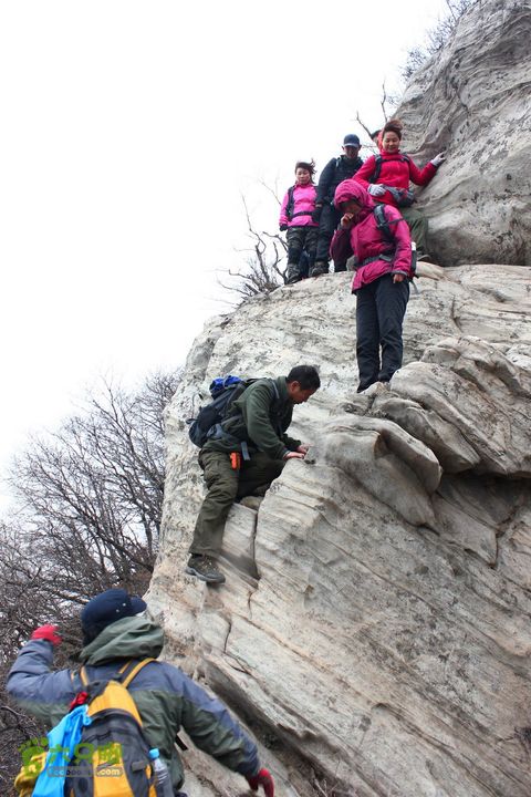 嵩山十大经典登山穿越---中原第一险连天峰20130316IMG_3116