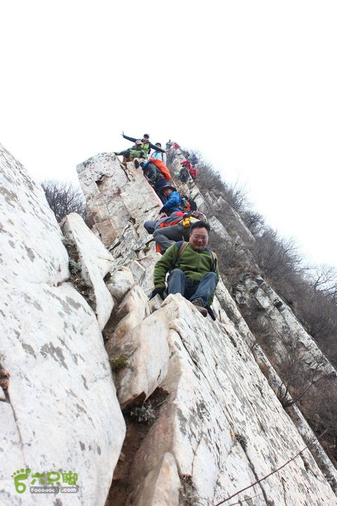 嵩山十大经典登山穿越---中原第一险连天峰20130316IMG_3135