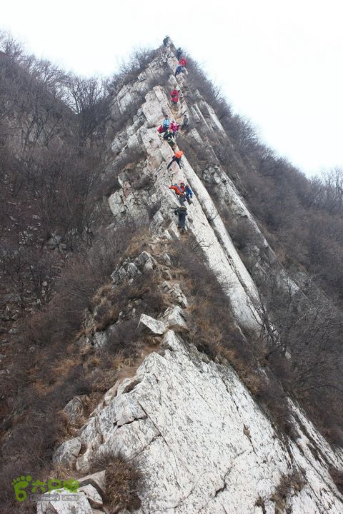 嵩山十大经典登山穿越---中原第一险连天峰20130316IMG_3137