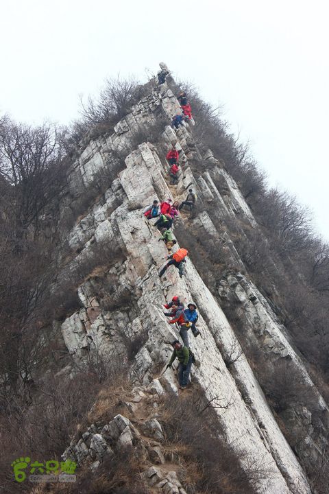 嵩山十大经典登山穿越---中原第一险连天峰20130316IMG_3138