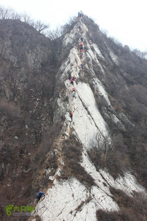 嵩山十大经典登山穿越---中原第一险连天峰20130316IMG_3144