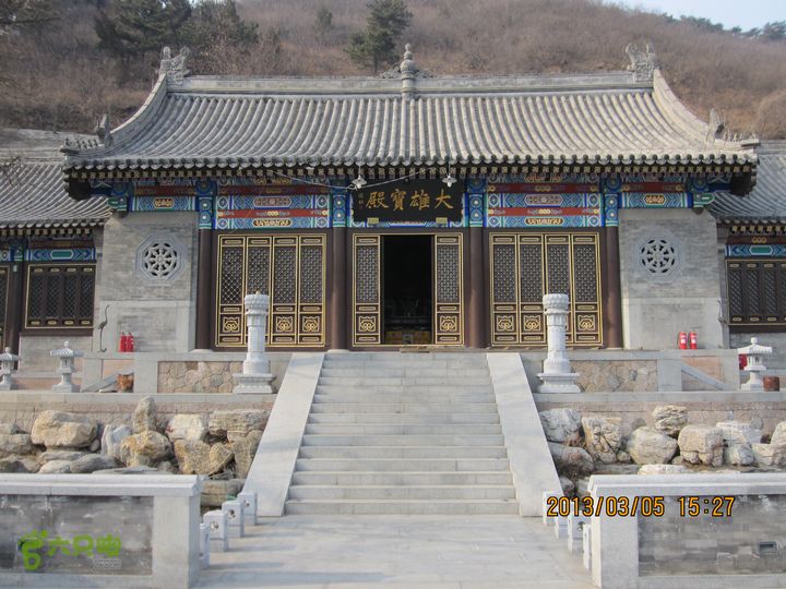 银山塔林-望宝川-延寿寺-九渡河穿行144、大雄宝殿