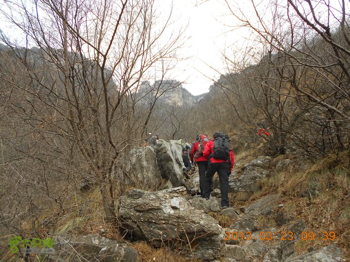 虹鳟鱼场、涧口、小布达拉、正北楼、牛角边、慕田峪长城穿越。DSCN3726