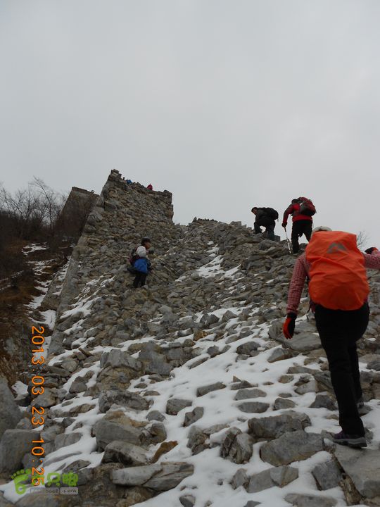 虹鳟鱼场、涧口、小布达拉、正北楼、牛角边、慕田峪长城穿越。DSCN3729