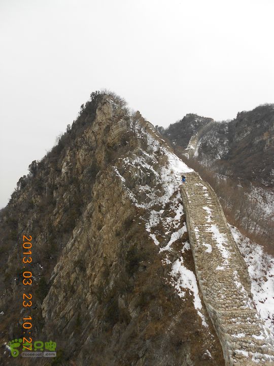 虹鳟鱼场、涧口、小布达拉、正北楼、牛角边、慕田峪长城穿越。DSCN3730