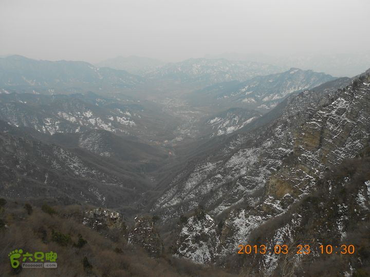 虹鳟鱼场、涧口、小布达拉、正北楼、牛角边、慕田峪长城穿越。DSCN3735