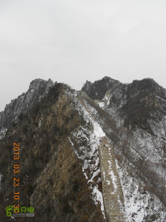 虹鳟鱼场、涧口、小布达拉、正北楼、牛角边、慕田峪长城穿越。DSCN3736