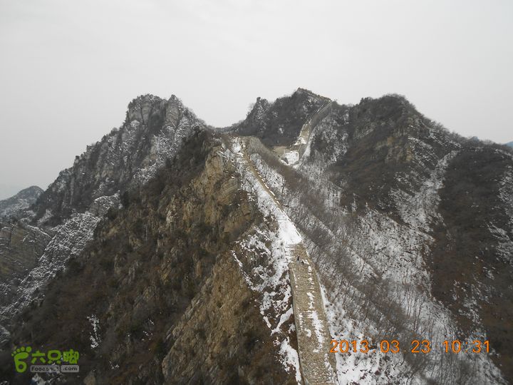 虹鳟鱼场、涧口、小布达拉、正北楼、牛角边、慕田峪长城穿越。DSCN3737