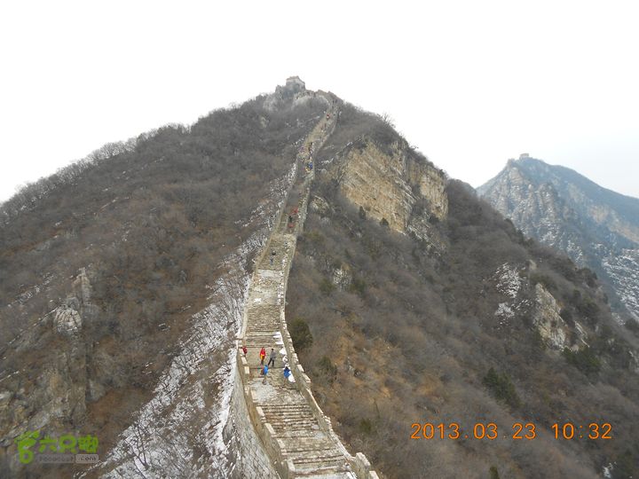 虹鳟鱼场、涧口、小布达拉、正北楼、牛角边、慕田峪长城穿越。DSCN3738