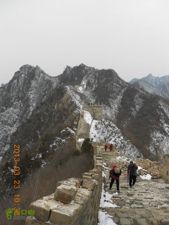 虹鳟鱼场、涧口、小布达拉、正北楼、牛角边、慕田峪长城穿越。DSCN3746