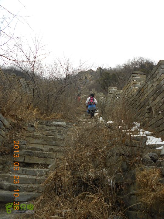 虹鳟鱼场、涧口、小布达拉、正北楼、牛角边、慕田峪长城穿越。DSCN3747