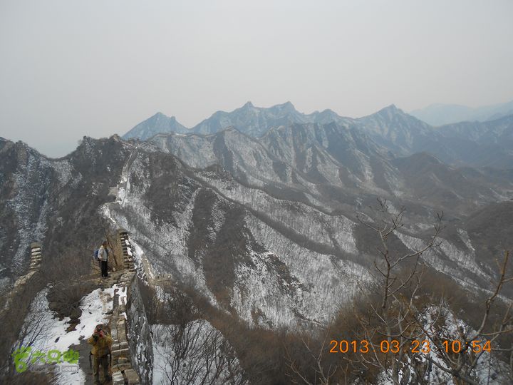 虹鳟鱼场、涧口、小布达拉、正北楼、牛角边、慕田峪长城穿越。DSCN3756