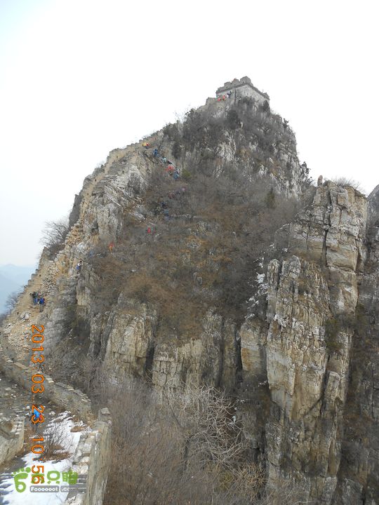 虹鳟鱼场、涧口、小布达拉、正北楼、牛角边、慕田峪长城穿越。DSCN3759