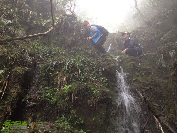 女豪杰雨中溯溪攀岩，宜春洪江-山峰-木坪-大垄坑-古庙洪江玉京山-49