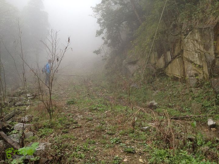 女豪杰雨中溯溪攀岩，宜春洪江-山峰-木坪-大垄坑-古庙洪江玉京山-54