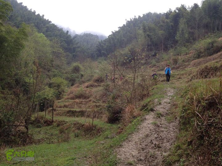 女豪杰雨中溯溪攀岩，宜春洪江-山峰-木坪-大垄坑-古庙洪江玉京山-60