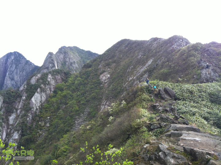 雁荡二尖穿越2013-04-06 09:38:29