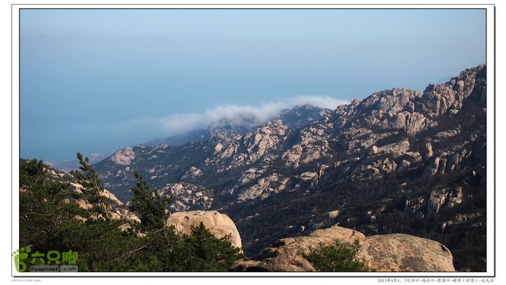 2013年4月仰口-庙岭口-滑溜口-崂顶-北九水2013-04-04P4041682