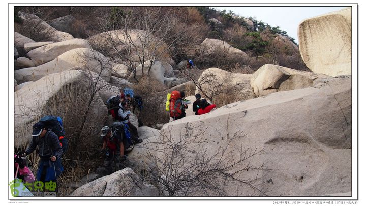 2013年4月仰口-庙岭口-滑溜口-崂顶-北九水2013-04-04P4041684