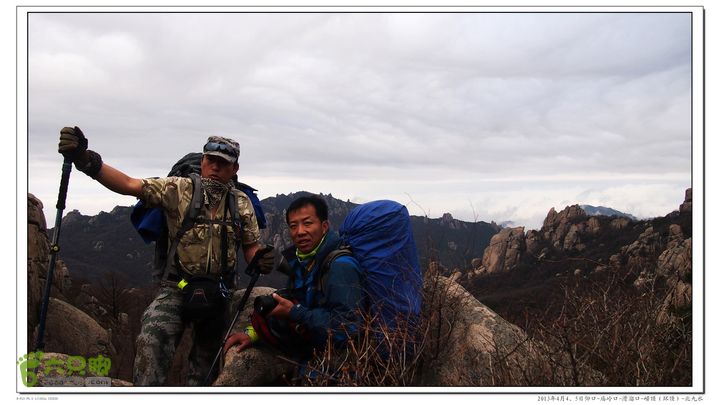 2013年4月仰口-庙岭口-滑溜口-崂顶-北九水2013-04-05P4051734