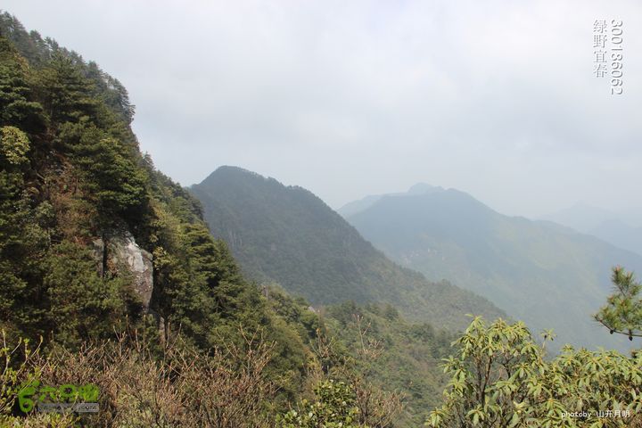 12只脚与宜春太平山21观景岩上远眺曾盖顶
