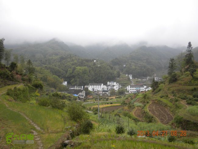 徽开古道（岭上-白际-严池-泰夏）徒步航迹新屋村民组