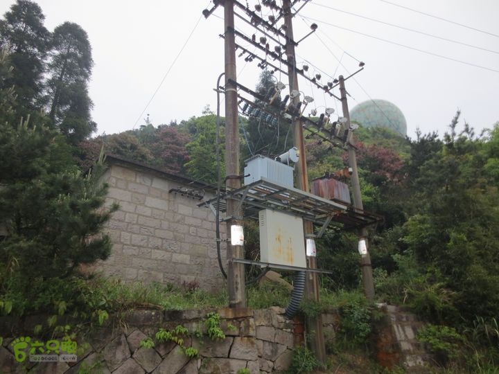 下院-普雨法师墓-绝顶峰-古道-松之恋登山道-下院古道斜对面的变电所