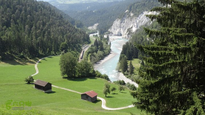 瑞士徒步之莱茵河大峡谷DSC04636_Flims