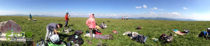 绿野网团建活动-老栅子村-东猴顶-孤石牧场穿越东猴顶全景