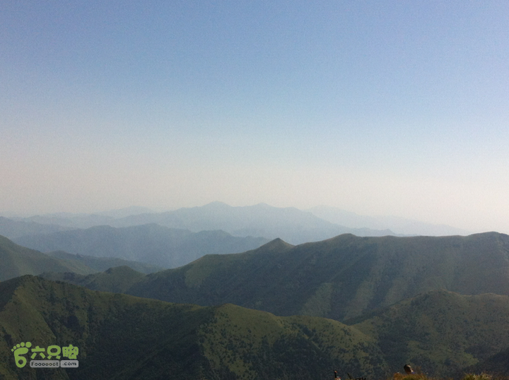 小五台北东一日轻装行遥眺东西灵山