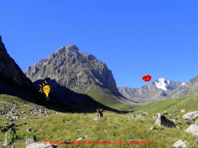 狼塔C+V，200Km，11days（我们队伍用时九天九夜）CD岔口，正确的路是走左边，阿龙摄