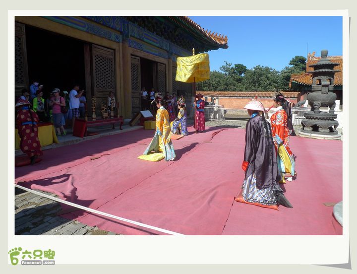 20130817游清东陵后妃祭祀表演~