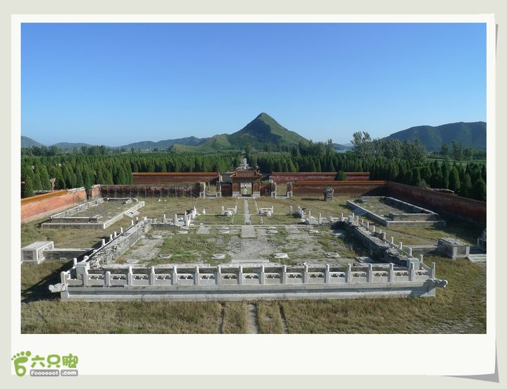 20130817游清东陵残破的昭西陵内景~