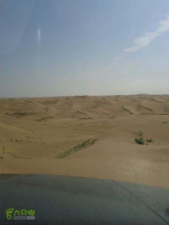 库不齐东线高沙区穿越连续的高沙区
